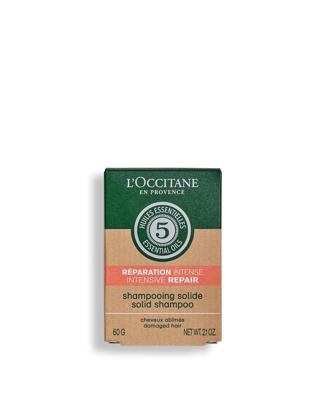5 Essential Oils Intensive Repair Solid Shampoo