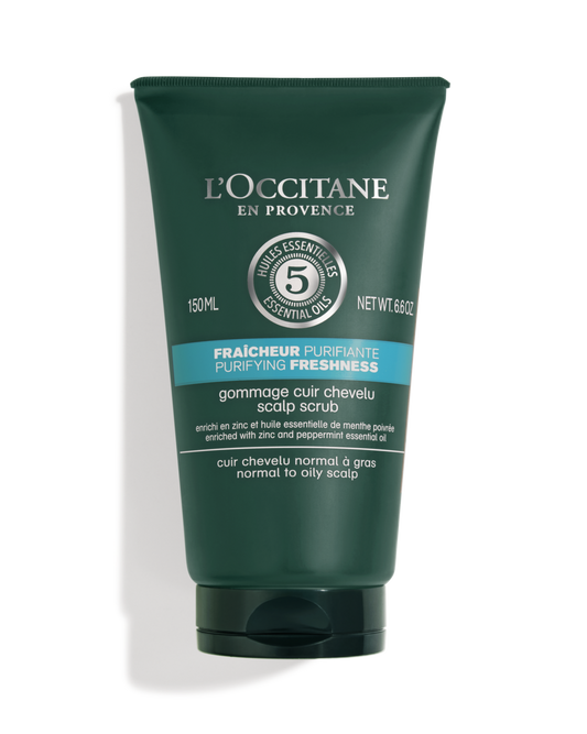 5 Essential Oils Purifying Freshness Scalp Scrub